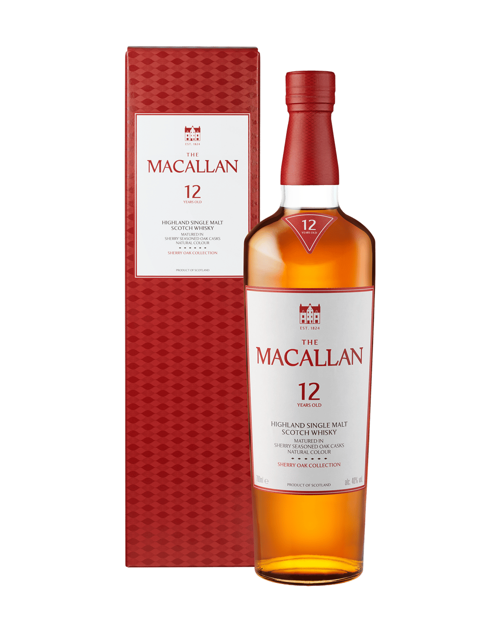 The Macallan 12 Years Sherry Oak 700mL