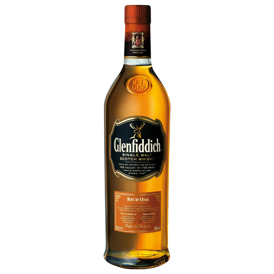 Glenfiddich 14 Year Old Rich Oak 700mL - Uptown Liquor