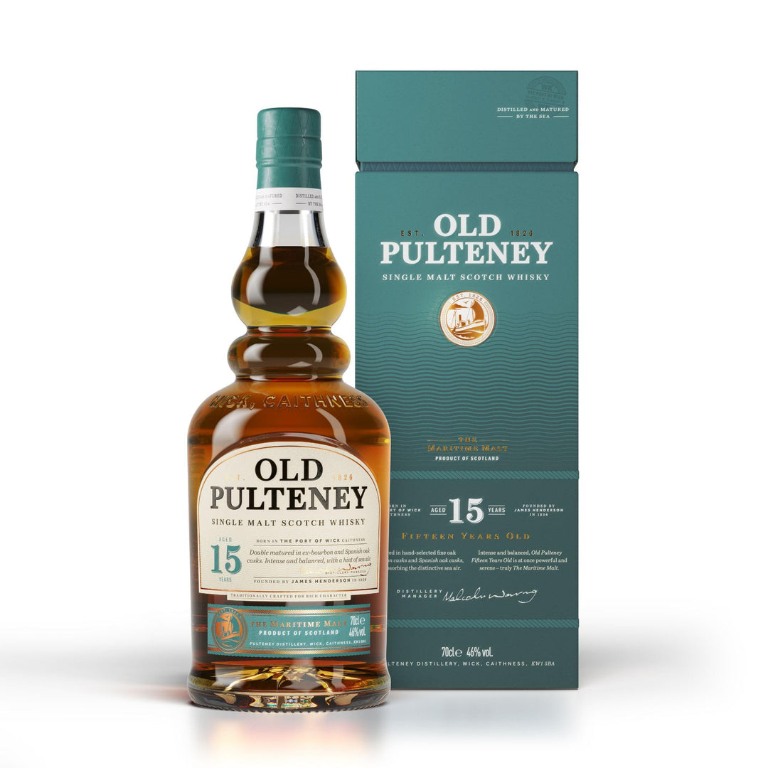 Old Pulteney 15 Year Old Single Malt Scotch Whisky 700mL - Uptown Liquor