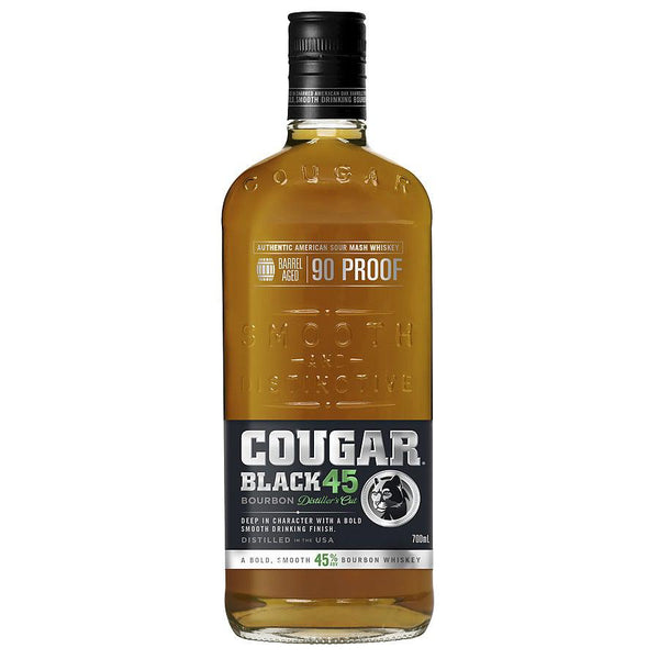 Cougar Black 90 Proof 45% Bourbon 700mL