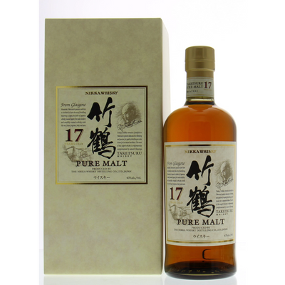 Nikka Taketsuru 17 Year Pure Malt With Box Japanese Whisky 700mL - Uptown Liquor