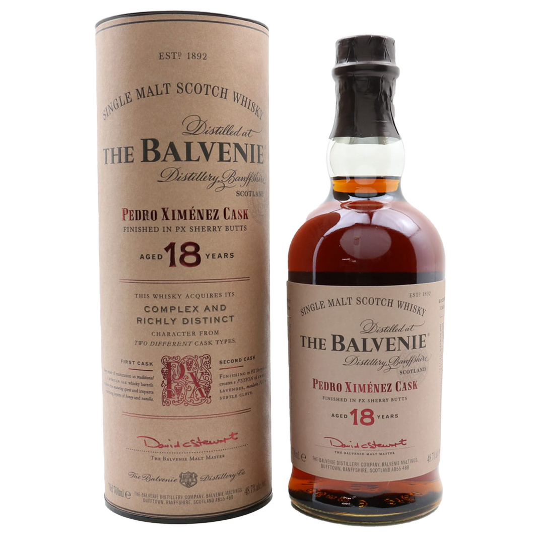 Balvenie 18 Year Old Pedro Ximenez Cask 700mL