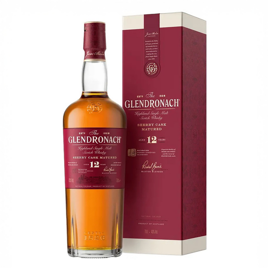 GlenDronach 12 Years Scotch Whisky 700mL - Uptown Liquor