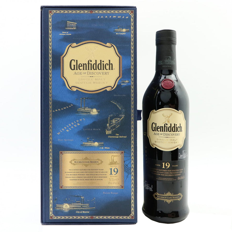 Glenfiddich 19 Year Old Age of Discovery Bourbon Cask Finish 700mL - Uptown Liquor