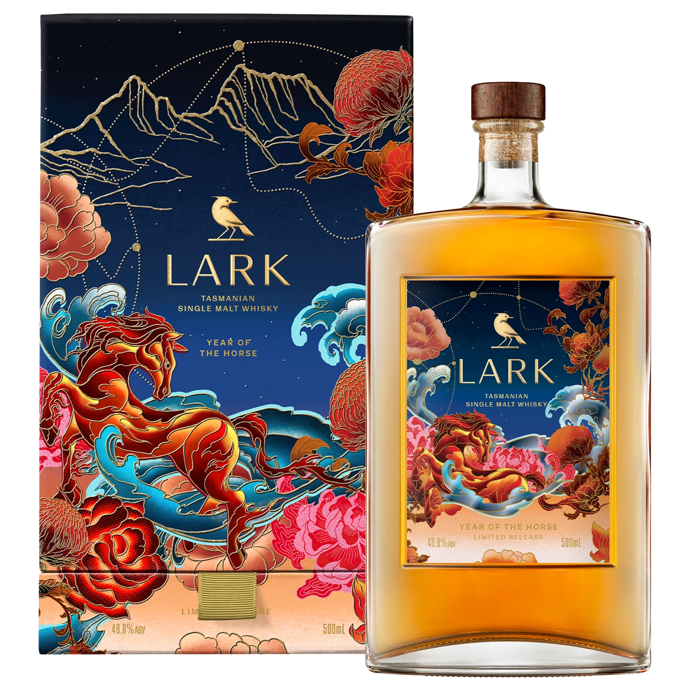 LARK YEAR OF THE HORSE ウイスキー 500ml Lark Year Of The Horse Lunar New Year 2026 500mL – Uptown Liquor