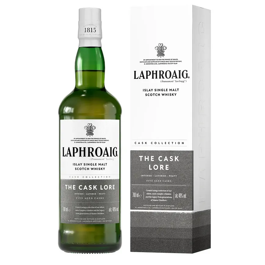 Laphroaig The Cask Lore Scotch Whisky 700ml
