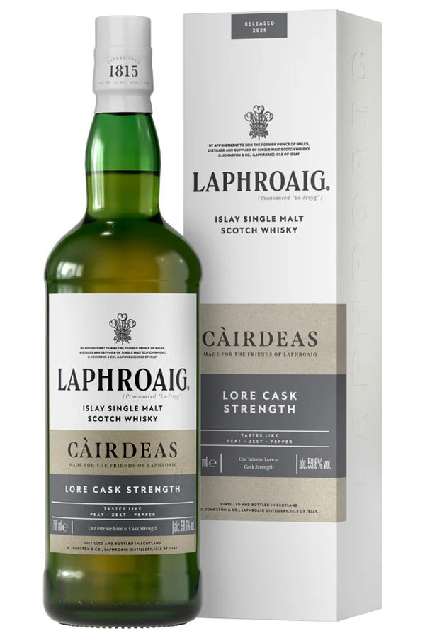 Laphroaig 2025 Cairdeas Lore Cask Strength 700mL