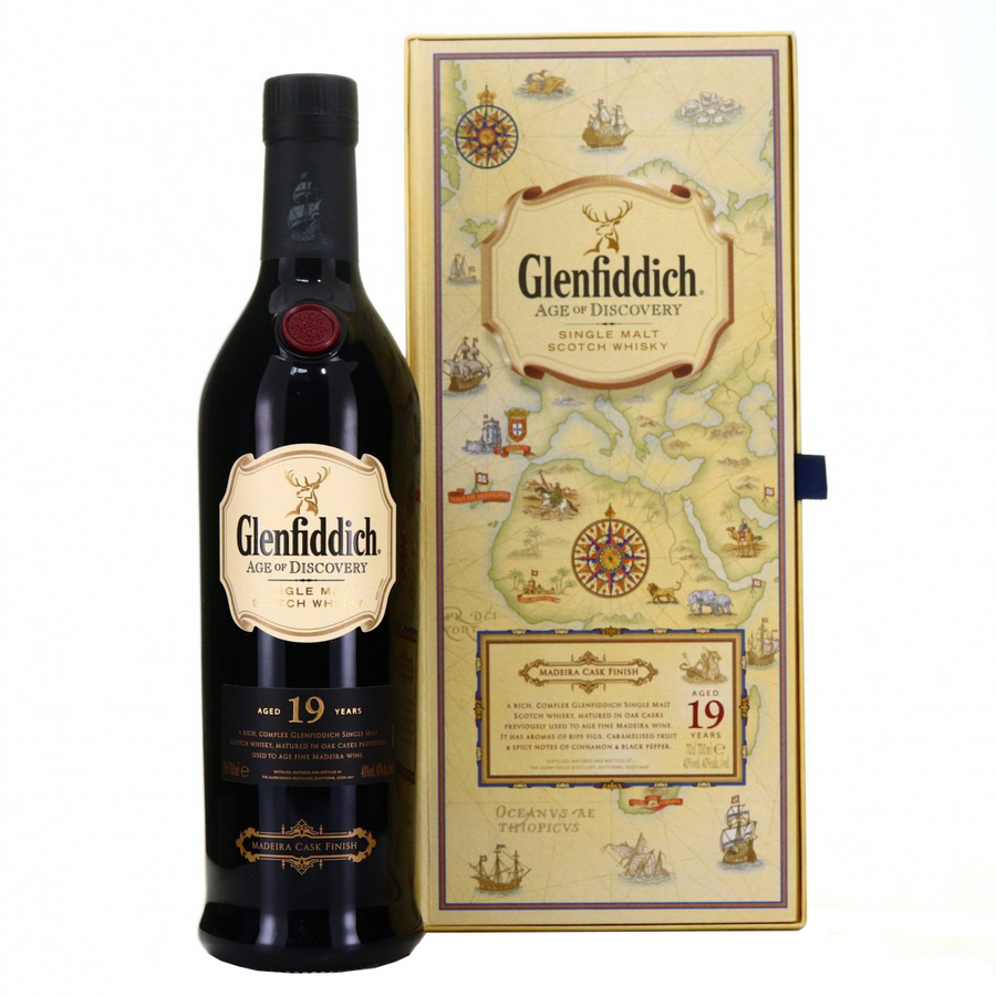 Glenfiddich 19 Year Old Age of Discovery Madeira Cask Finish 700mL - Uptown Liquor
