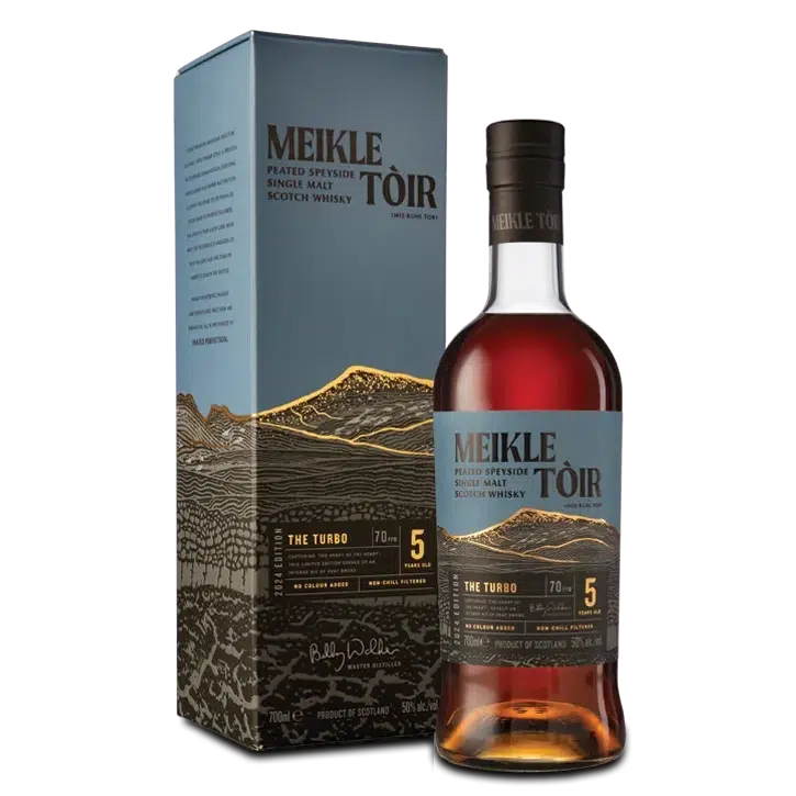 GlenAllachie Meikle Toir Turbo Scotch Whisky 700mL