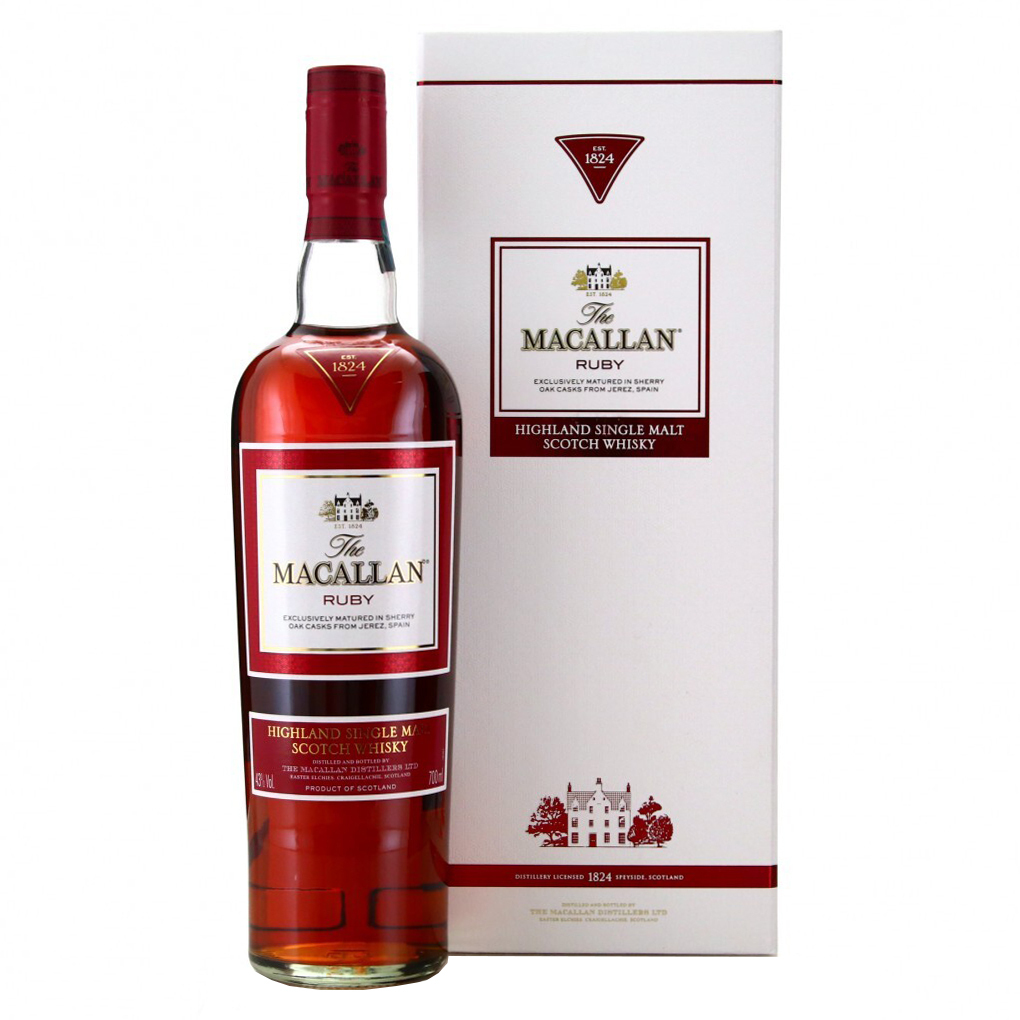 The Macallan 1824 Series 'Ruby' Single Malt Scotch Whisky 700mL