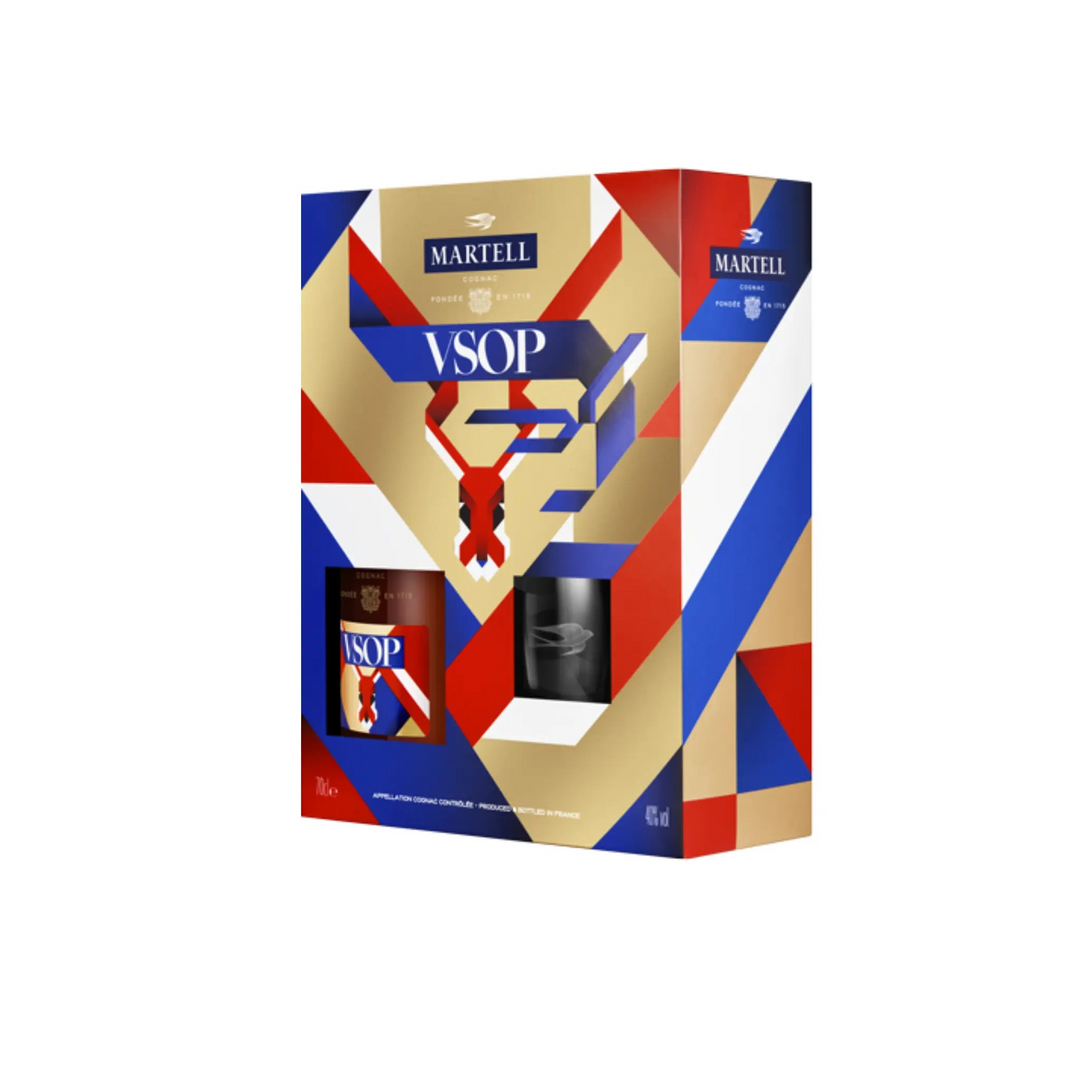 Martell VSOP Chinese New Year of The Rabbit Twin Tumbler Gift Pack 700mL - Uptown Liquor