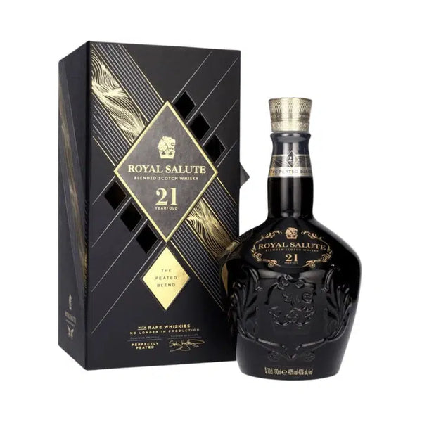 Royal Salute 21 Year Old Peated Blend Scotch Whisky 700mL - Uptown Liquor