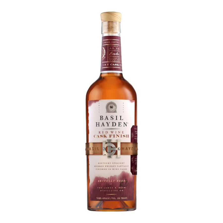 Basil Hayden's Red Wine Cask Bourbon Whiskey 700mL - Uptown Liquor