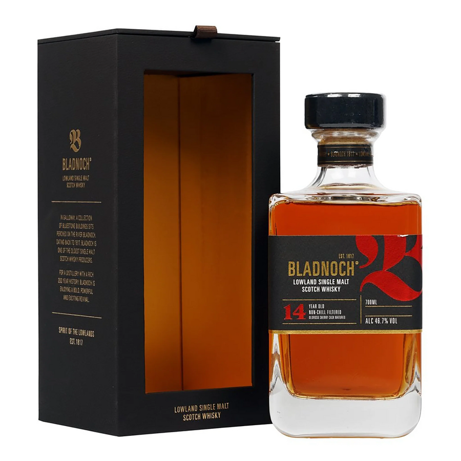 Bladnoch 14 Year Old Single Malt Scotch Whisky 700mL - Uptown Liquor