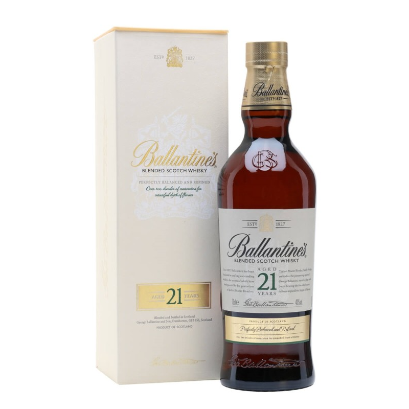 Ballantine's 21 Year Old Scotch Whisky 700mL - Uptown Liquor