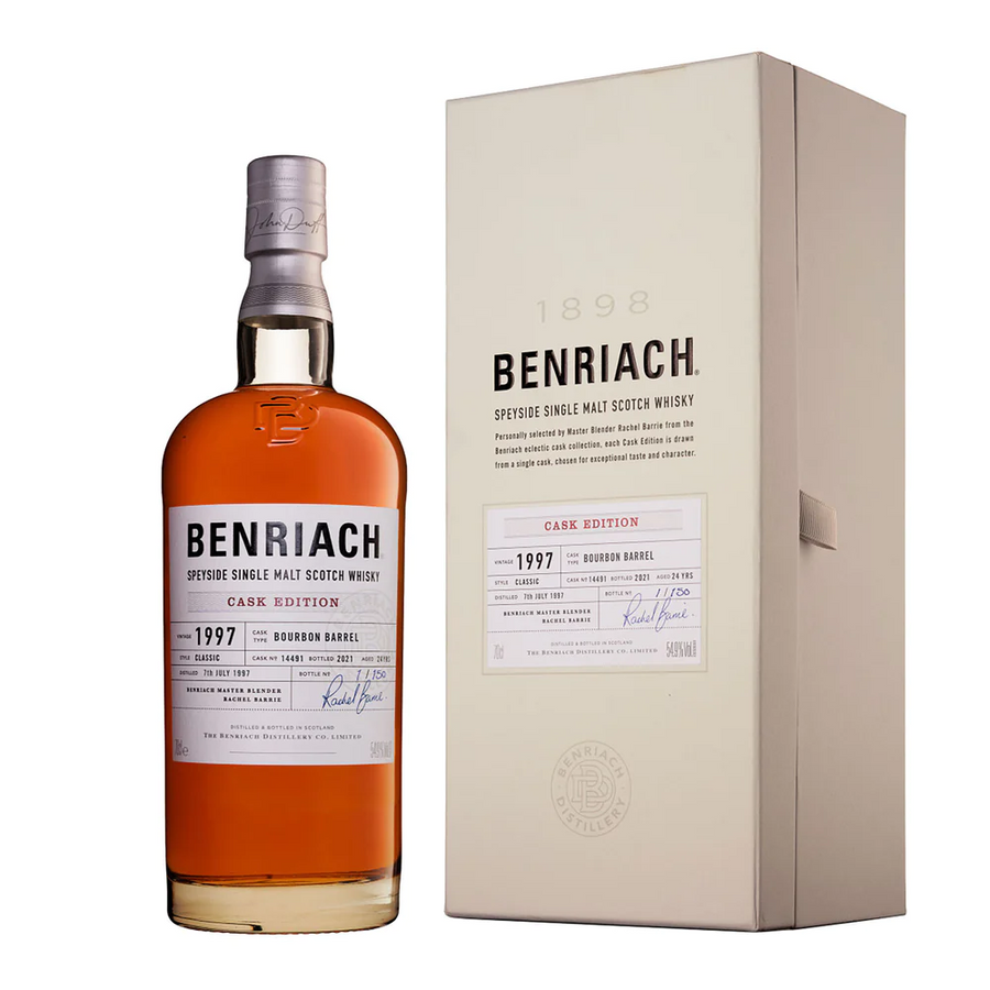 Benriach 24 Year Old 1997 Cask 14491 Batch 18 700mL - Uptown Liquor