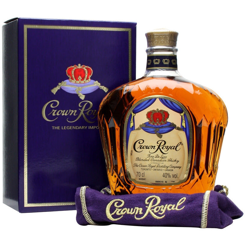 Crown Royal Fine De Luxe Blended Canadian Whisky 700mL - Uptown Liquor
