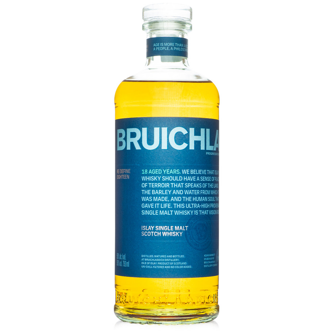 Bruichladdich 18 Year Old Scotch Whisky 700mL