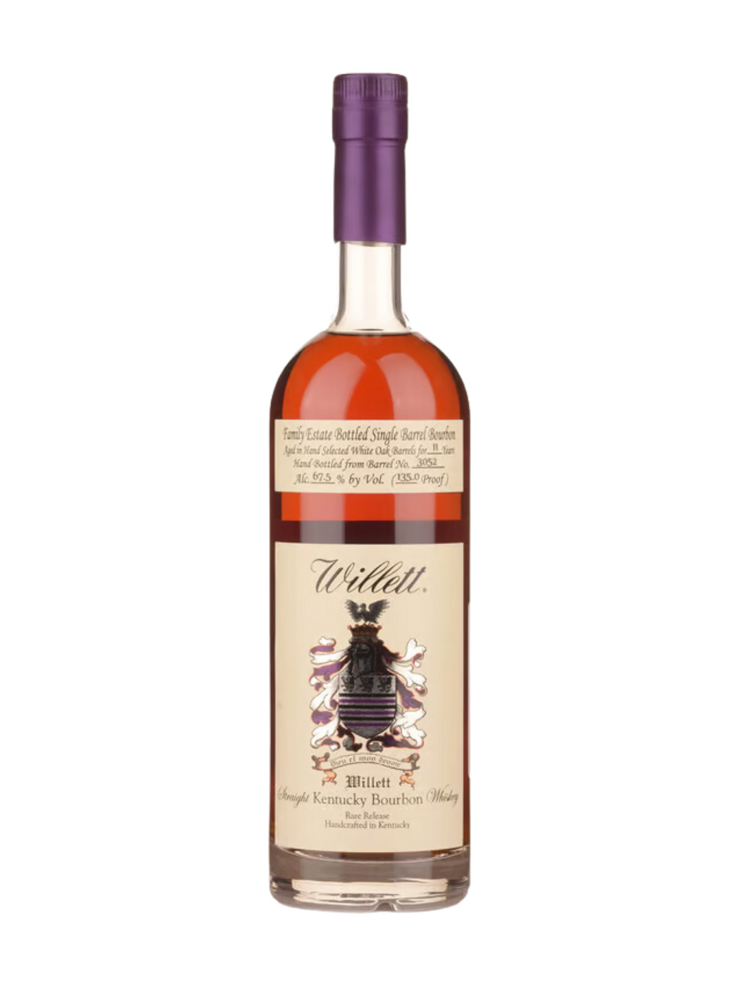 Willett Family Estate 11 Year Old Single Barrel Bourbon Cask No. 3052 67.5%