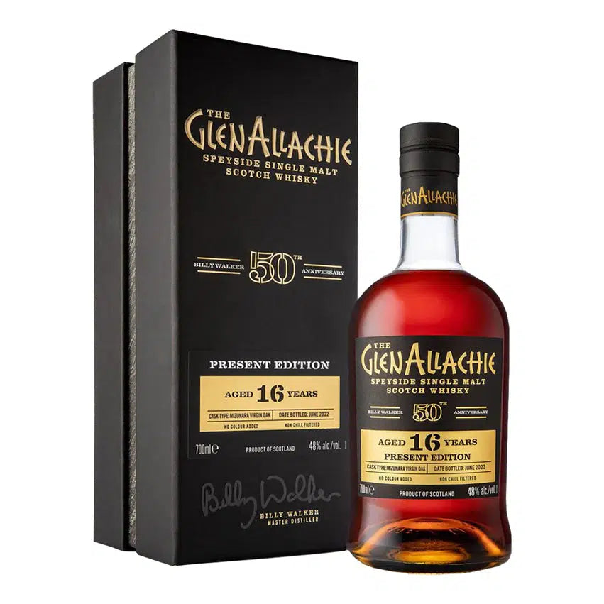 Glenallachie 16 Year Old 50th Anniversary Present Edition 700mL