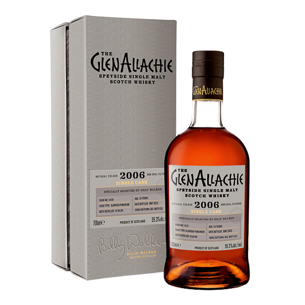 Glenallachie 16 Year Old 2006 Single Cask Scotch Whisky 700mL