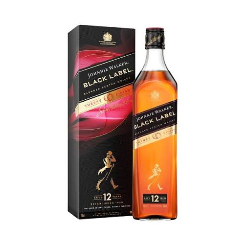 Johnnie Walker 12 Year Old Black Label Sherry Cask 700mL