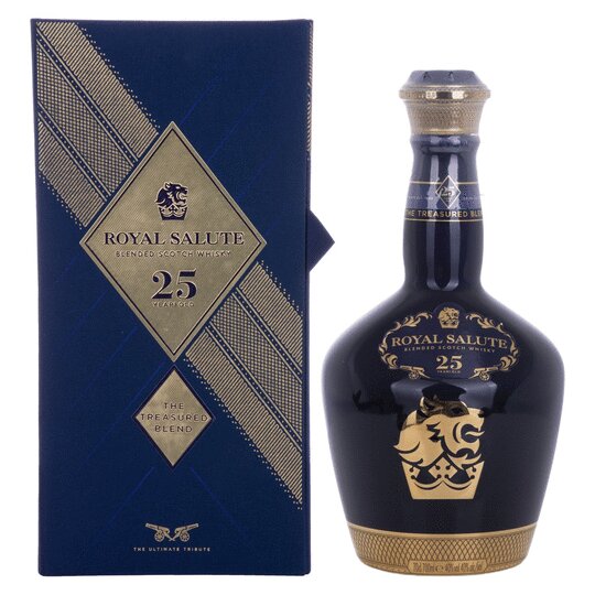 Royal Salute 25 Year Old The Treasured Blend Scotch Whisky 700mL - Uptown Liquor
