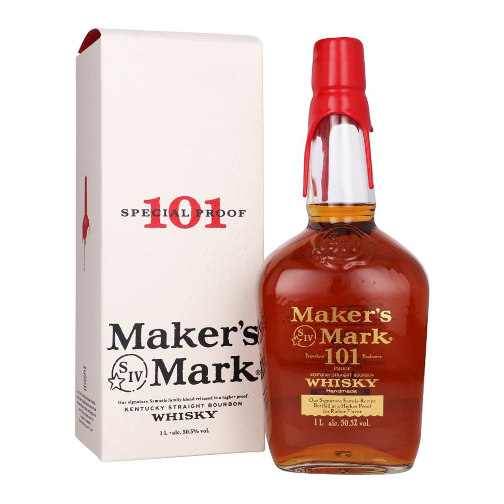 Makers Mark 101 Proof Bourbon 1L