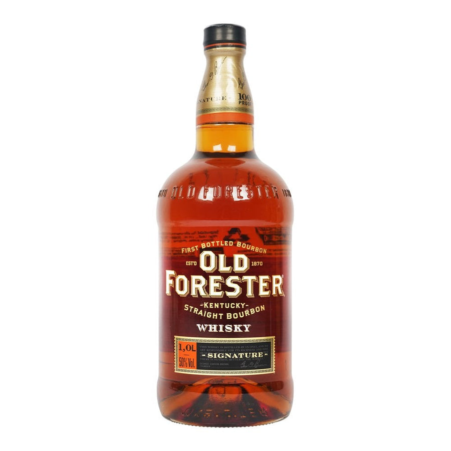 Old Forester Signature 100 Proof Bourbon Whiskey 1L - Uptown Liquor