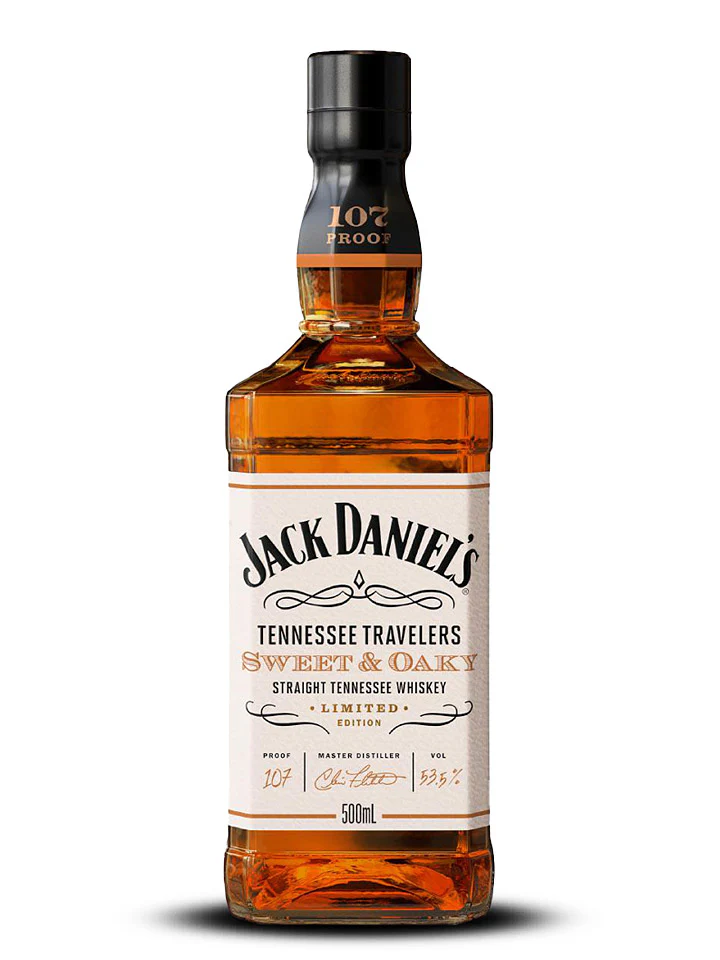 Jack Daniel's Tennessee Travelers Sweet & Oaky Whiskey 500mL - Uptown Liquor