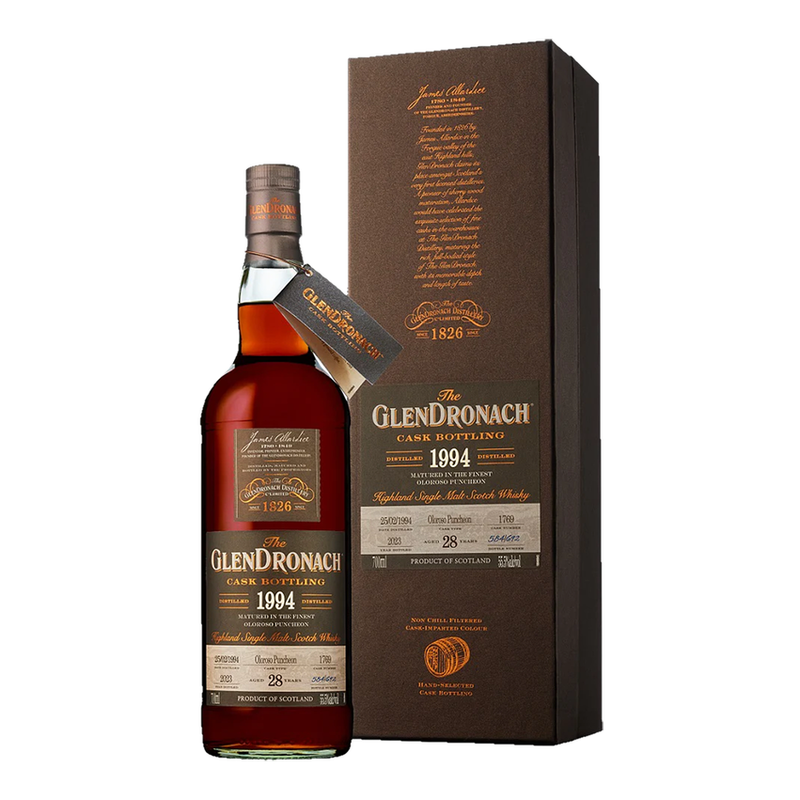 Glendronach Single Cask 28 Year Old 1994 Cask No. 1769 700mL - Uptown Liquor