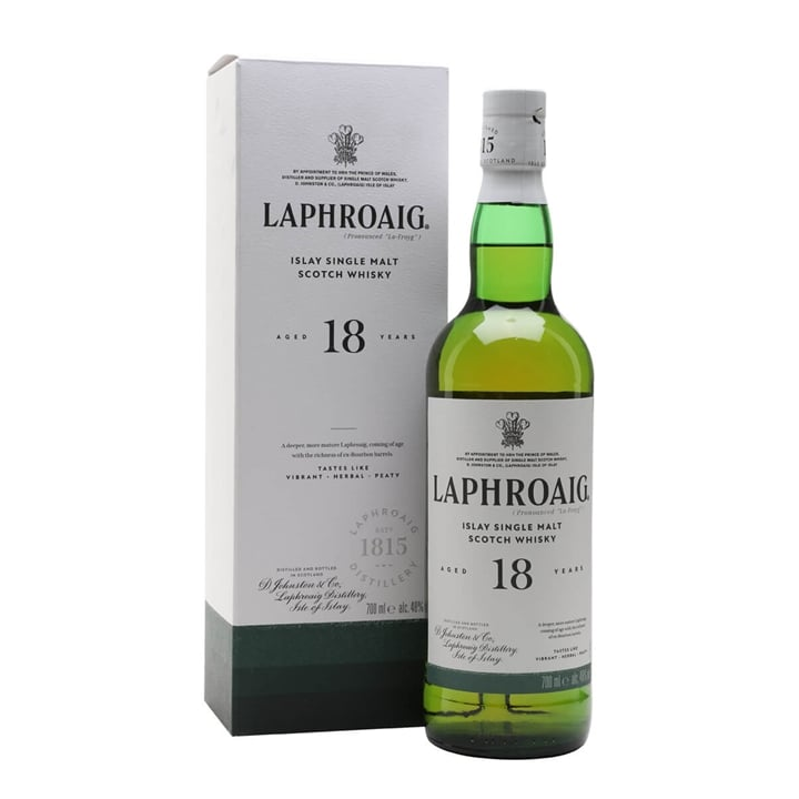 Laphroaig 18 Year Old Scotch Whisky 700mL - Uptown Liquor