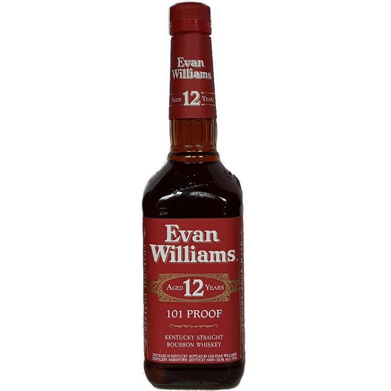 Evan Williams 12 Year Old Bourbon 750mL - Uptown Liquor