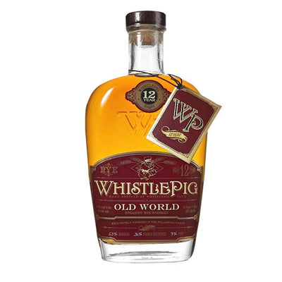 WhistlePig Old World 12 Years Rye Whiskey 700mL - Uptown Liquor