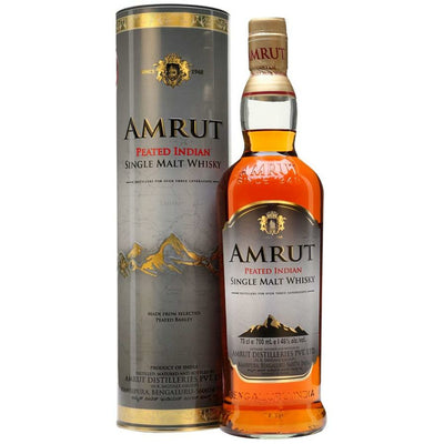 Amrut Peated Indian Single Malt Whisky 700mL - Uptown Liquor