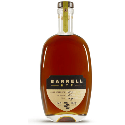 Barrell Craft Spirits Rye Batch 003 Whiskey 750mL - Uptown Liquor