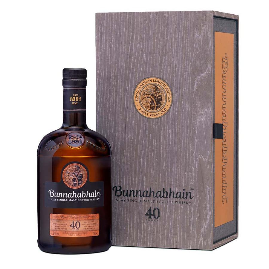 Bunnahabhain 40 Years Old Scotch Whisky 700mL - Uptown Liquor