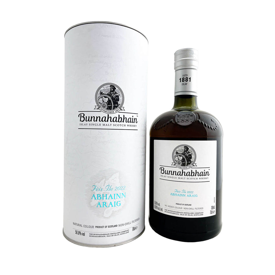 Bunnahabhain Fèis Ìle 2022 Abhainn Araig Single Malt Scotch Whisky 700mL - Uptown Liquor