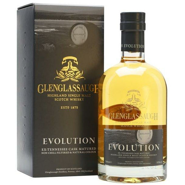 GlenGlassaugh Evolution Single Malt Scotch Whisky 700mL - Uptown Liquor