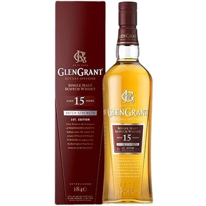 Glen Grant 15 Years Batch Strength Scotch Whisky 1L - Uptown Liquor