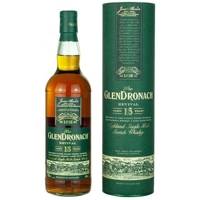 GlenDronach 15 Years Revival Scotch Whisky 700mL - Uptown Liquor
