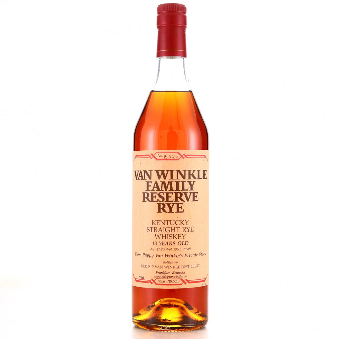 Old Rip Van Winkle 13 Year Old Family Reserve Rye 750mL - Uptown Liquor