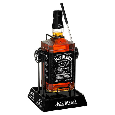 Jack Daniel's With Metal Cradle 3L - Uptown Liquor