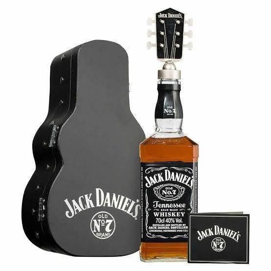 Jack Daniels Old No. 7 Guitar Case 700mL - Uptown Liquor