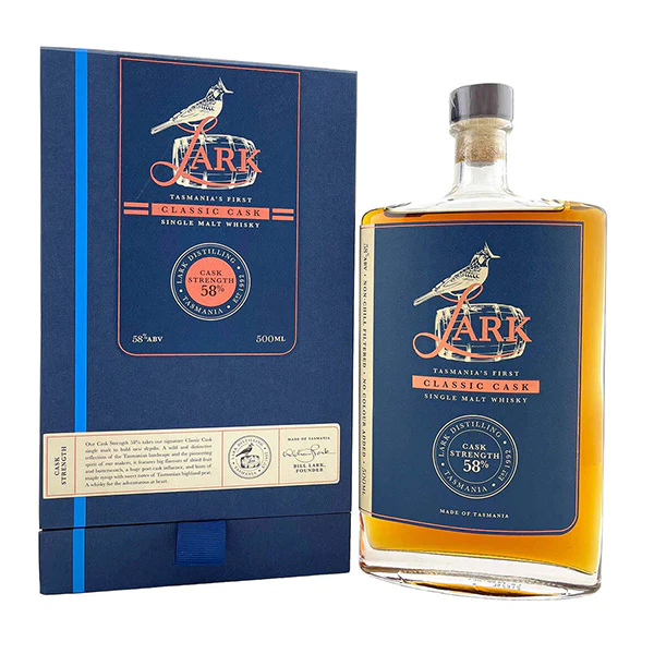 Lark Classic Cask Strength Australian Whisky 500mL - Uptown Liquor