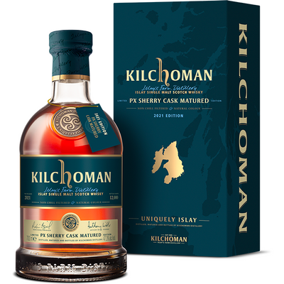 Kilchoman 2021 PX Sherry Cask Scotch Whisky 700mL - Uptown Liquor