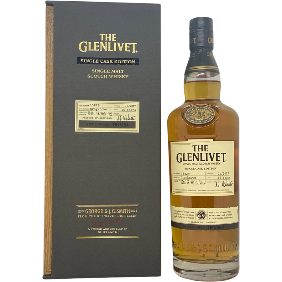 The Glenlivet Grayknowe Single Cask Scotch whisky 700mL - Uptown Liquor
