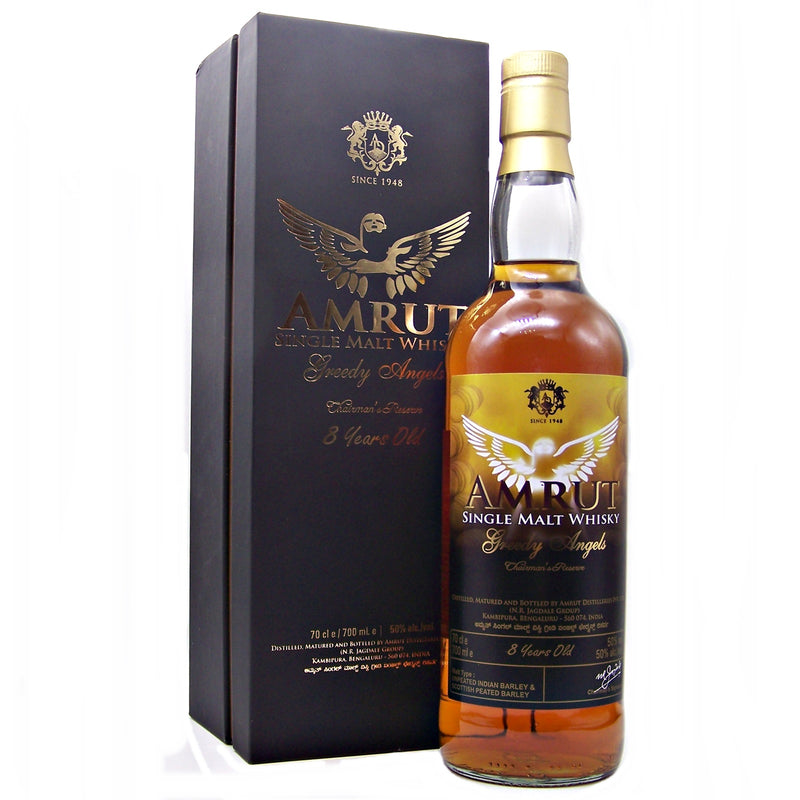 Amrut Little Greedy Angels 8 Year Old Indian Whisky 700mL - Uptown Liquor