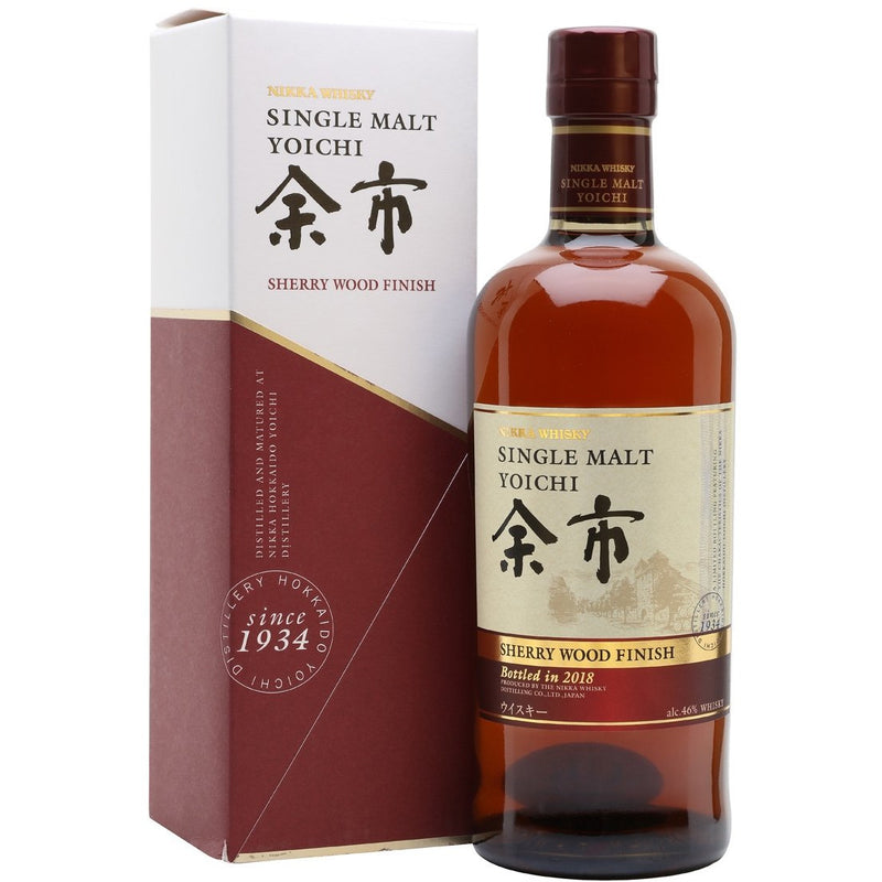 Nikka Yoichi Sherry Wood Japanese Whisky 700mL - Uptown Liquor