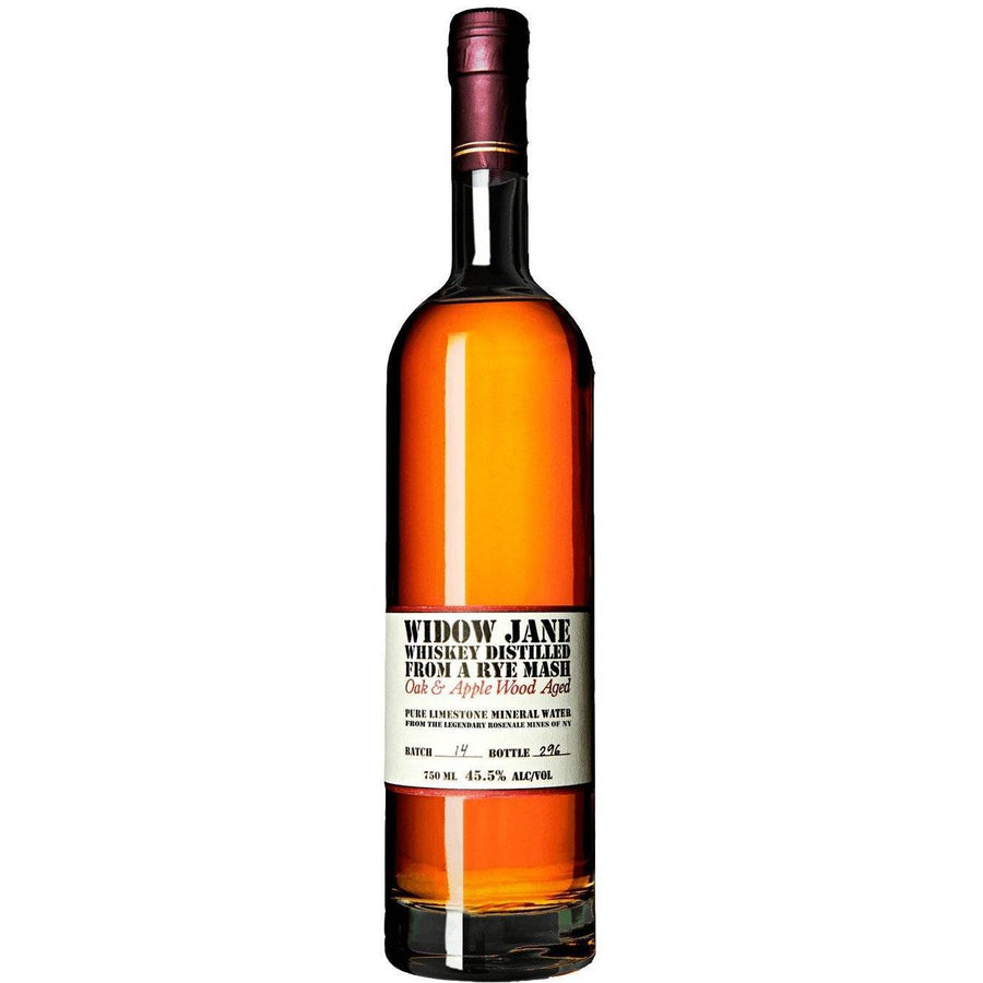 Widow Jane Rye Whiskey Applewood & Oak 750mL - Uptown Liquor